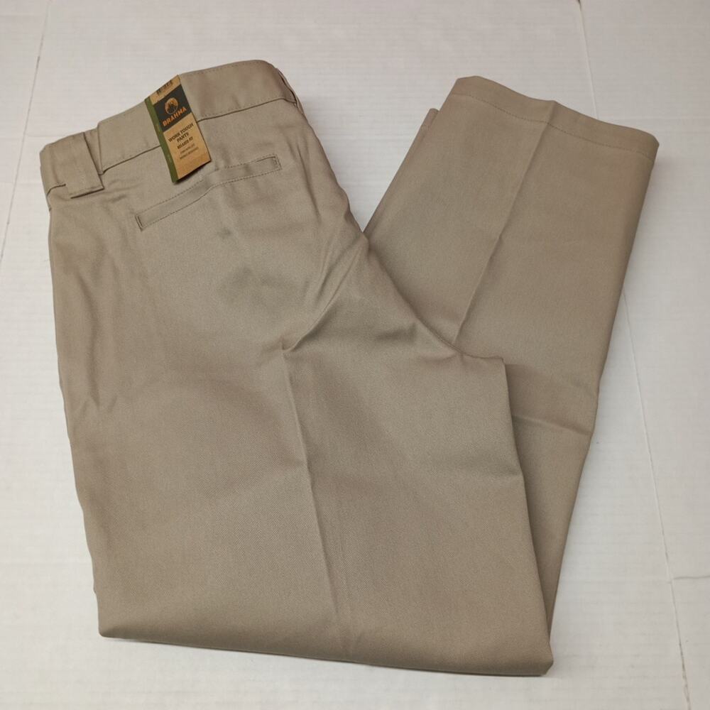 Brahma Men's Work‎ Tough Pants Durable Size 42x30 Sandy Taupe